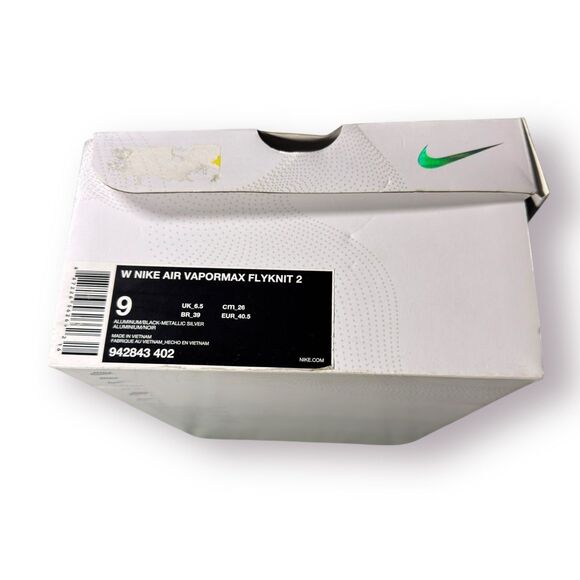 Nike Air Vapormax Flyknit 2 Blue Sneakers Women's Size 9 Athletic Shoes‎ Running - Picture 4 of 12